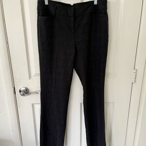 Amanda & Chelsea Black Straight-Leg Dress Trousers